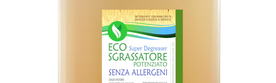 Sgrassatore Potenziato Certificato Bra Miljöval