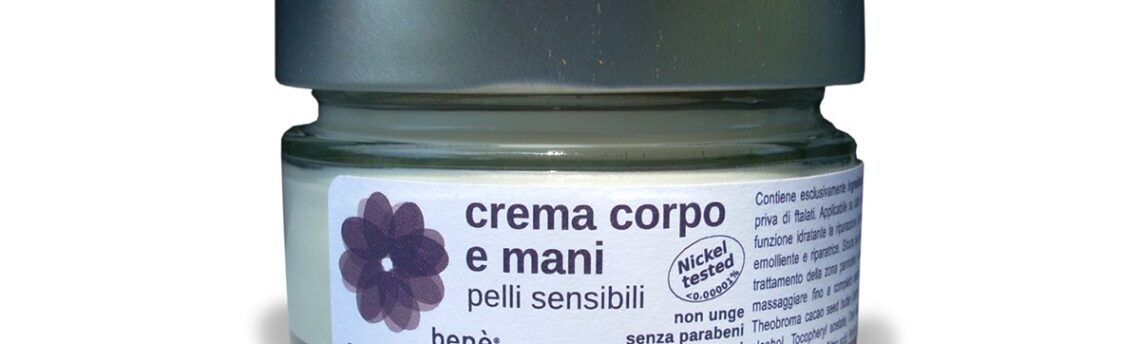 Crema Corpo & Mani per Pelli Sensibili