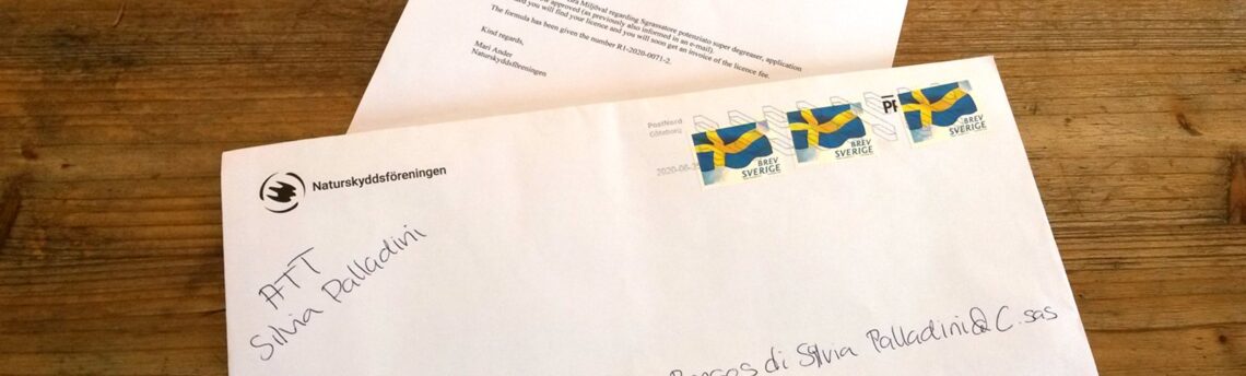 È arrivato il certificato di rinnovo della Bra Miljoval