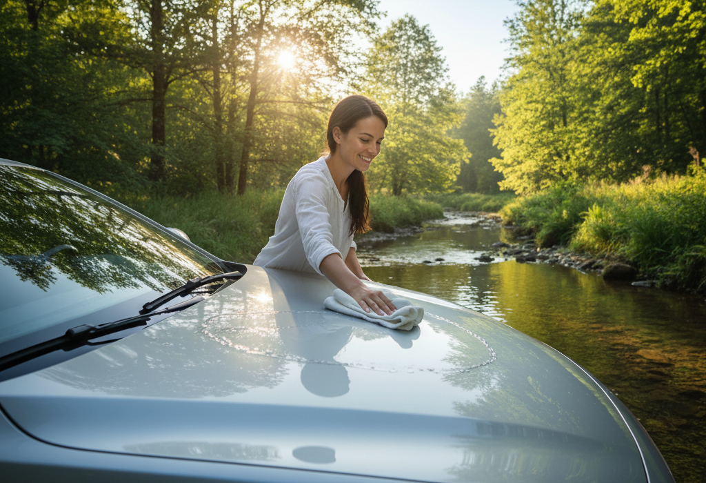 detergenti e modalità di pulizia e lavaggio auto ecologico