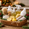 Guida a come pulire la casa con detergenti ecologici per Natale