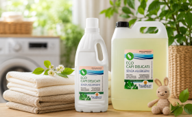 detersivi ecologici per bucato e casa sicuri per famiglia e bambini